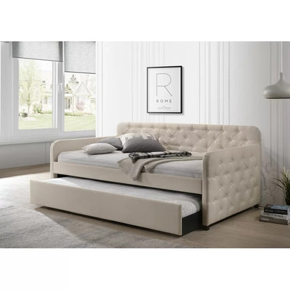 Trundle Bed: Twin Daybed with Trundle Bed