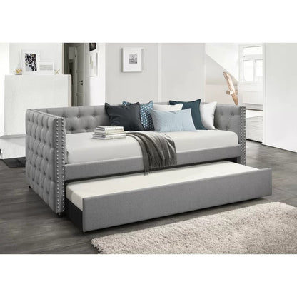 Trundle Bed: Twin Daybed with Trundle Bed