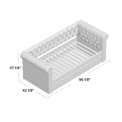 Trundle Bed: Twin Daybed with Trundle Bed