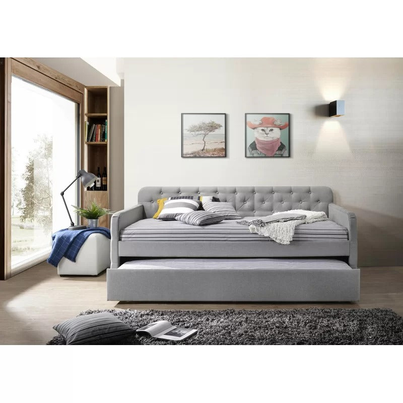 Trundle Bed: Twin Daybed with Trundle Bed