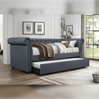 Trundle Bed Twin Daybed with Trundle Bed