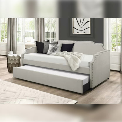 Trundle Bed Twin Daybed with Trundle Bed