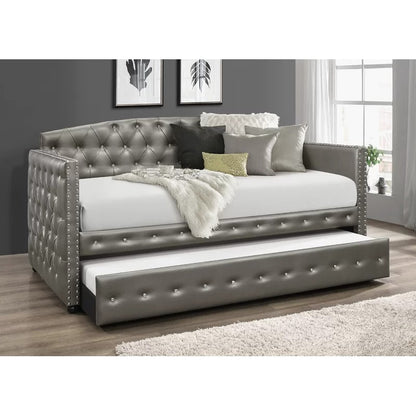 Trundle Bed: Twin Daybed with Trundle Bed