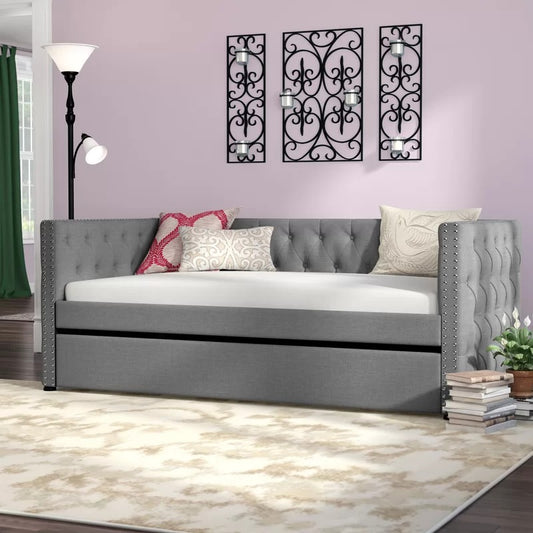 Trundle Bed: Twin Daybed with Trundle Bed