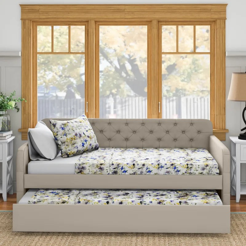 Trundle Bed: Twin Daybed with Trundle Bed