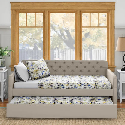 Trundle Bed: Twin Daybed with Trundle Bed