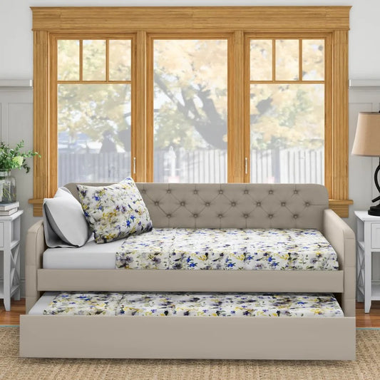 Trundle Bed: Twin Daybed with Trundle Bed