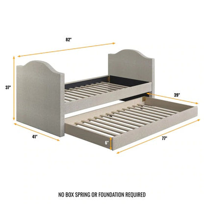 Trundle Bed: Twin Daybed with Trundle