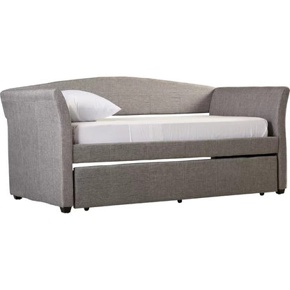 Trundle Bed: Twin Wood Daybed with Trundle