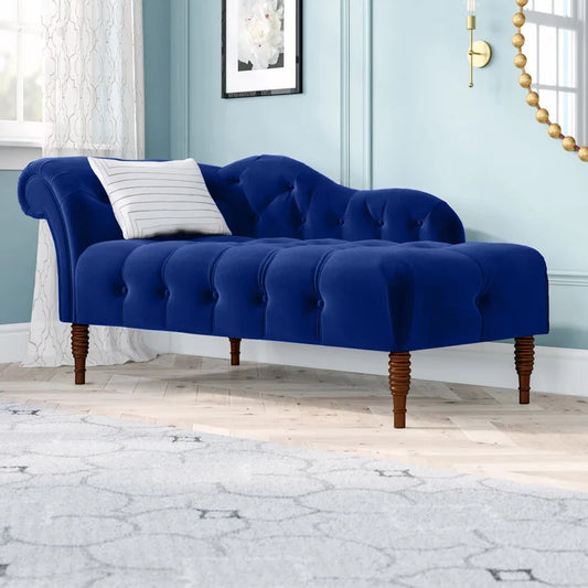 Tufted Chaise: Dino Tufted Right-Arm Chaise Lounge
