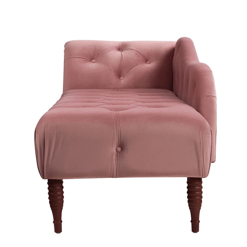 Tufted Chaise: Dino Tufted Right-Arm Chaise Lounge