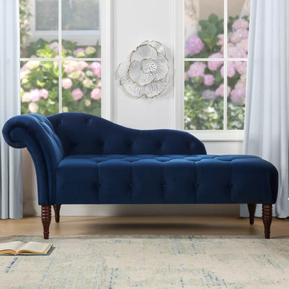 Tufted Chaise: Dino Tufted Right-Arm Chaise Lounge