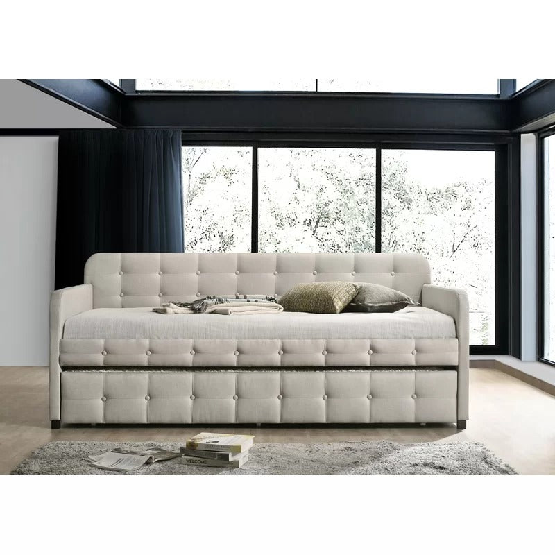 Trundle Bed: Twin Daybed with Trundle Bed
