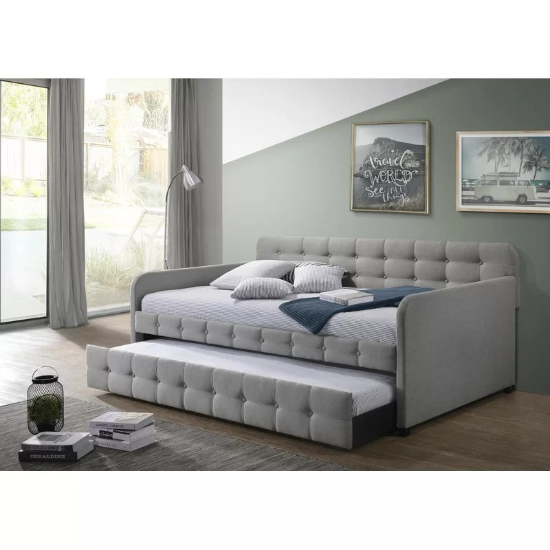 Trundle Bed: Twin Daybed with Trundle Bed