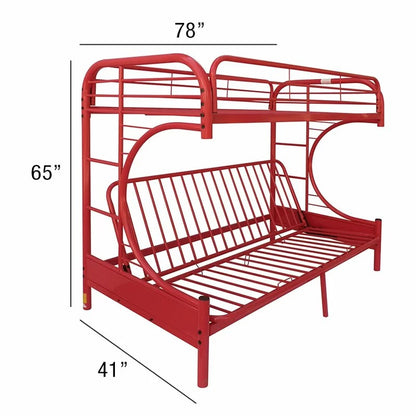 Bunk Bed: Twin Futon Bunk Bed