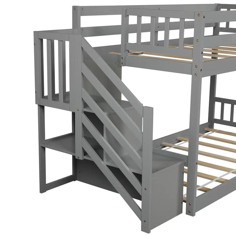 Bunk Bed: Twin Over Twin Standard Bunk Bed
