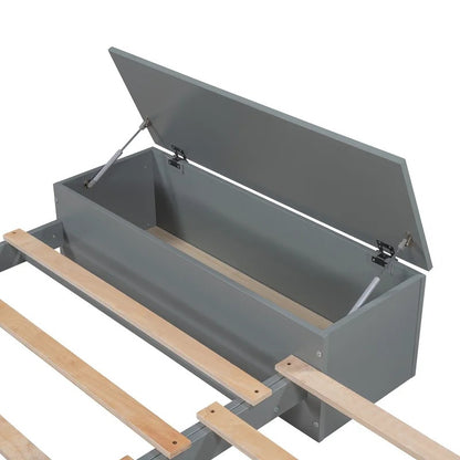 Bunk Bed: Twin Standard Bunk Bed Gray