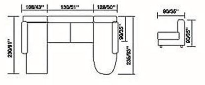 U Shape Sofa Set