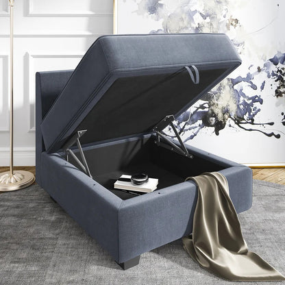 U Shape Sofa Set: 112.21" Wide Symmetrical Modular Sofa
