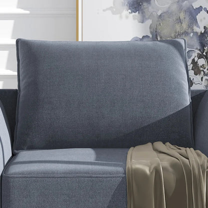 U Shape Sofa Set: 112.21" Wide Symmetrical Modular Sofa