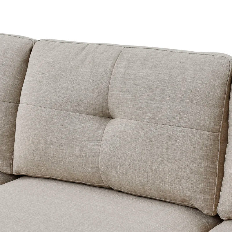 U Shape Sofa Set : 118" Wide Reversible Corner Chairs