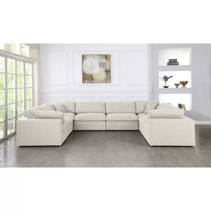 U Shape Sofa Set: 158" Wide Symmetrical Modular