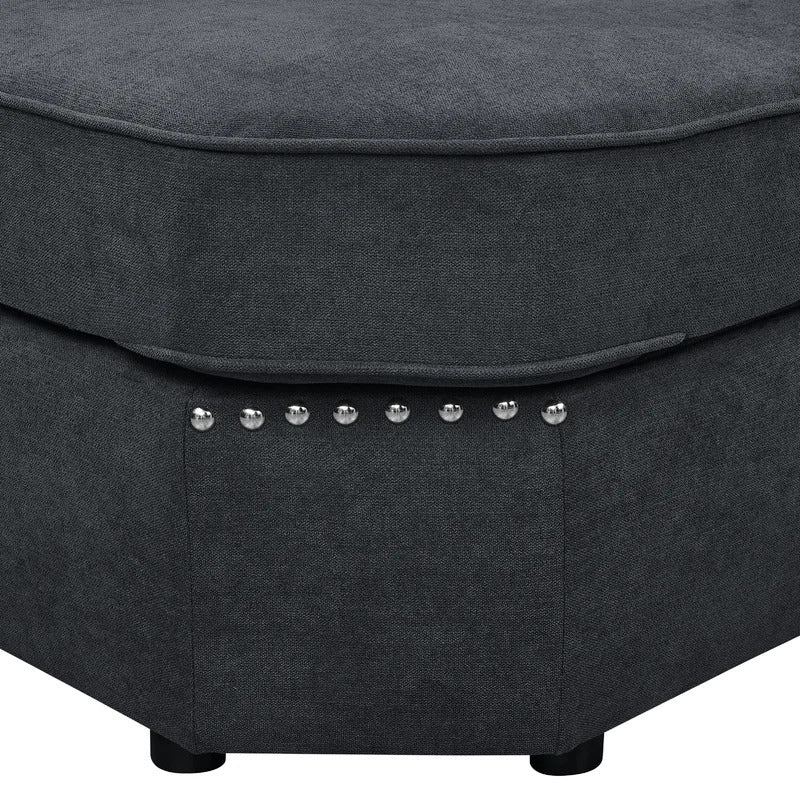 U Shape Sofa Set : 161" Wide  Modular Corner Sectional