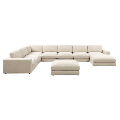 U Shape Sofa Set : 176'' Wide Reversible Corner Sectional