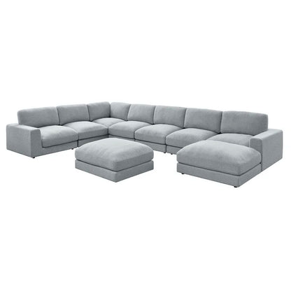 U Shape Sofa Set : 176'' Wide Reversible Corner Sectional