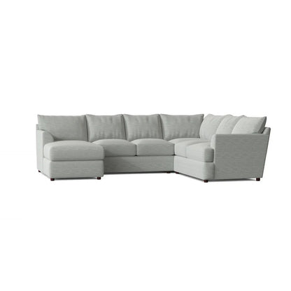 U Shape Sofa Set: 6 Seater 126" Wide Sofa