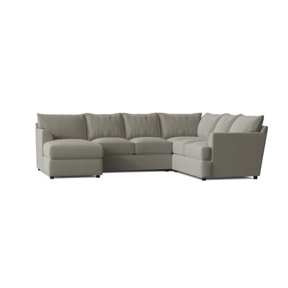 U Shape Sofa Set: 6 Seater 126" Wide Sofa