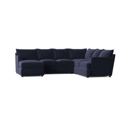 U Shape Sofa Set: 6 Seater 126" Wide Sofa