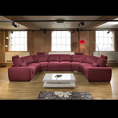 U Shape Sofa Set: Luxury Ultra Contemporary Sectional Sofa Set 