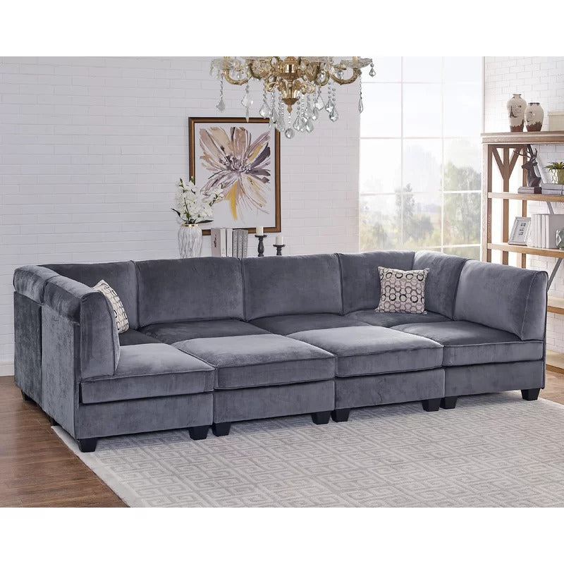 U Shape Sofa Set: Modular Sectional Sofa Set