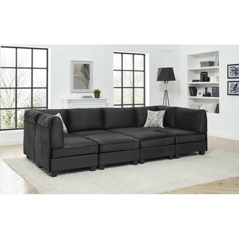 U Shape Sofa Set: Modular Sectional Sofa Set