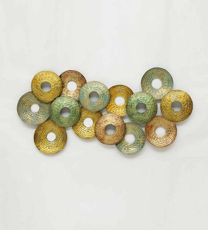 Wall Art : Iron Abstract Wall Art In Gold