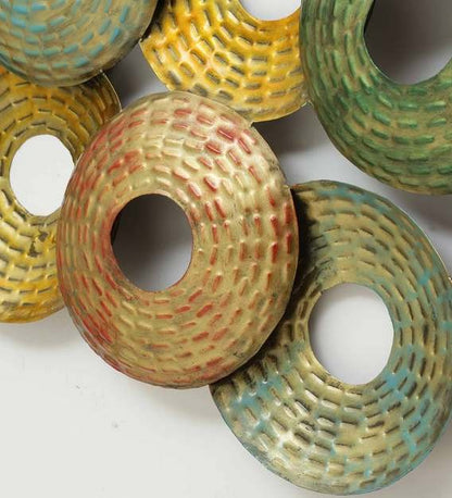 Wall Art : Iron Abstract Wall Art In Gold