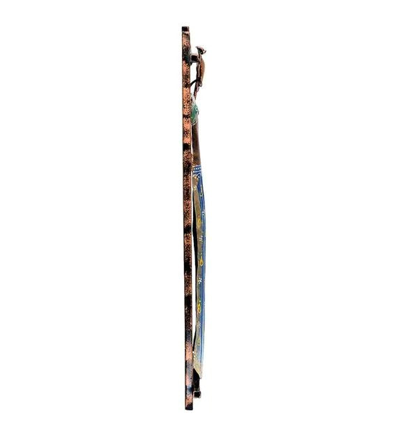 Wall Art: Iron Blue Dancing Doll Wall Art