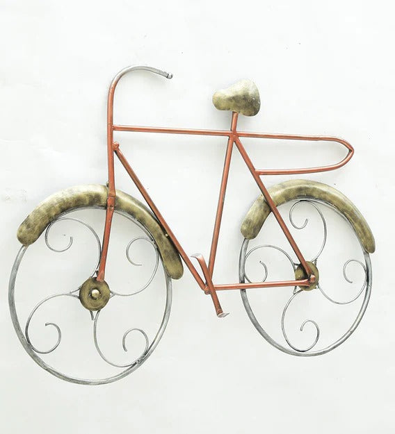 Wall Art : Iron Cycle Wall Art In Multicolour