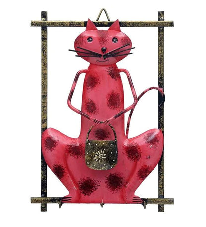 Wall Art: Iron Dancing Doll Wall Art In Pink Color