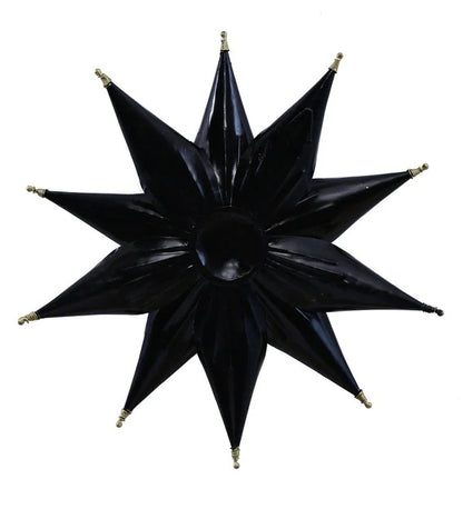 Wall Art Iron Decorative Flower Wall Art In Blue