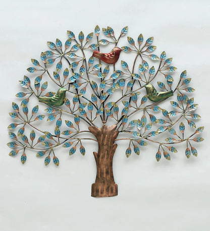 Wall Art: Iron Decorative Tree Wall Art In Gold