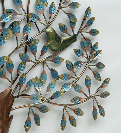 Wall Art: Iron Decorative Tree Wall Art In Gold
