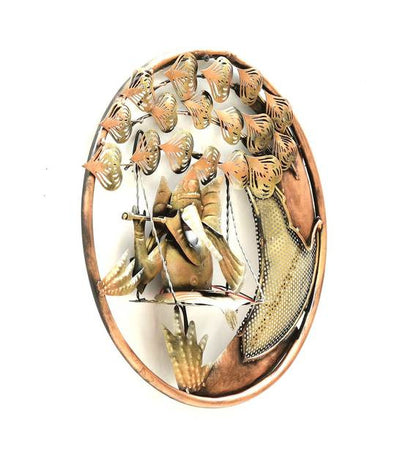 Wall Art: Iron Lord Ganesha Wall Art