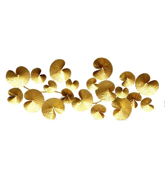 Wall Art Wrought Iron Abstract Wall Art In Gold