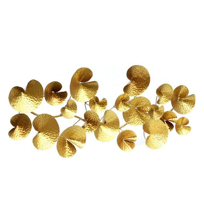 Wall Art Wrought Iron Abstract Wall Art In Gold