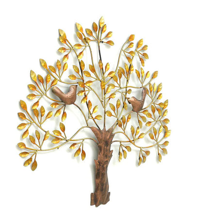 Wall Art: Wrought Iron Decorative Tree Wall Art