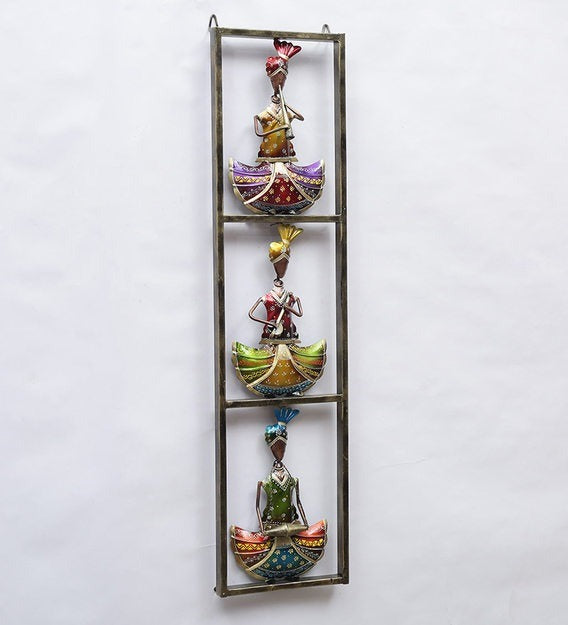 Wall Art : Wrought Iron Musician Wall Art In Yellow