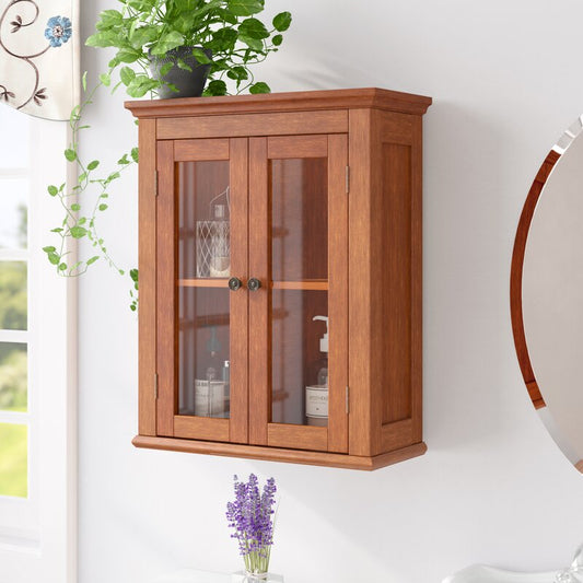 Wall Cabinets: 20'' W x 24.5'' H x 8.5'' D Wall Mounted Cabinet