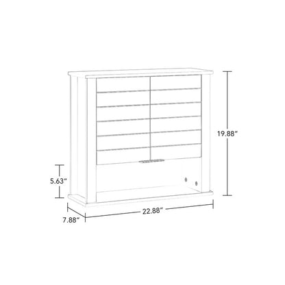 Wall Cabinets: 22.88'' W x 19.88'' H x 7.88'' D Wall Mounted Bathroom Cabinets